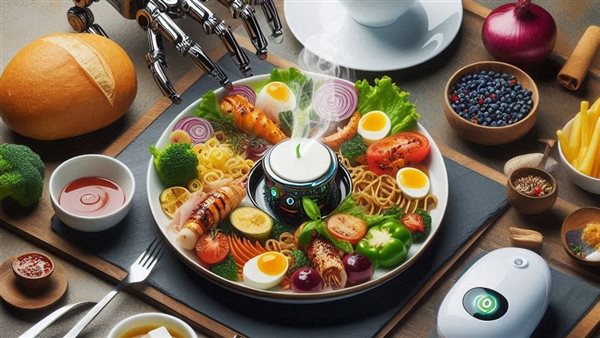 أطباق الذكاء الاصطناعي 