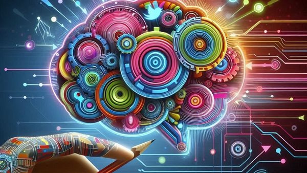 تصميم AI يعبر عن التسويق العصبي 