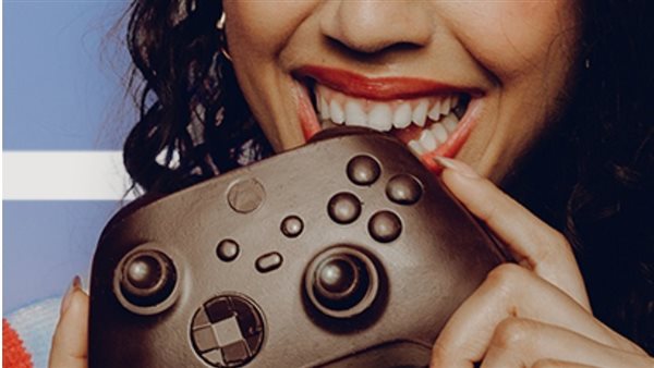 وحدة تحكم XBOX المصنوعة من الشوكولا 